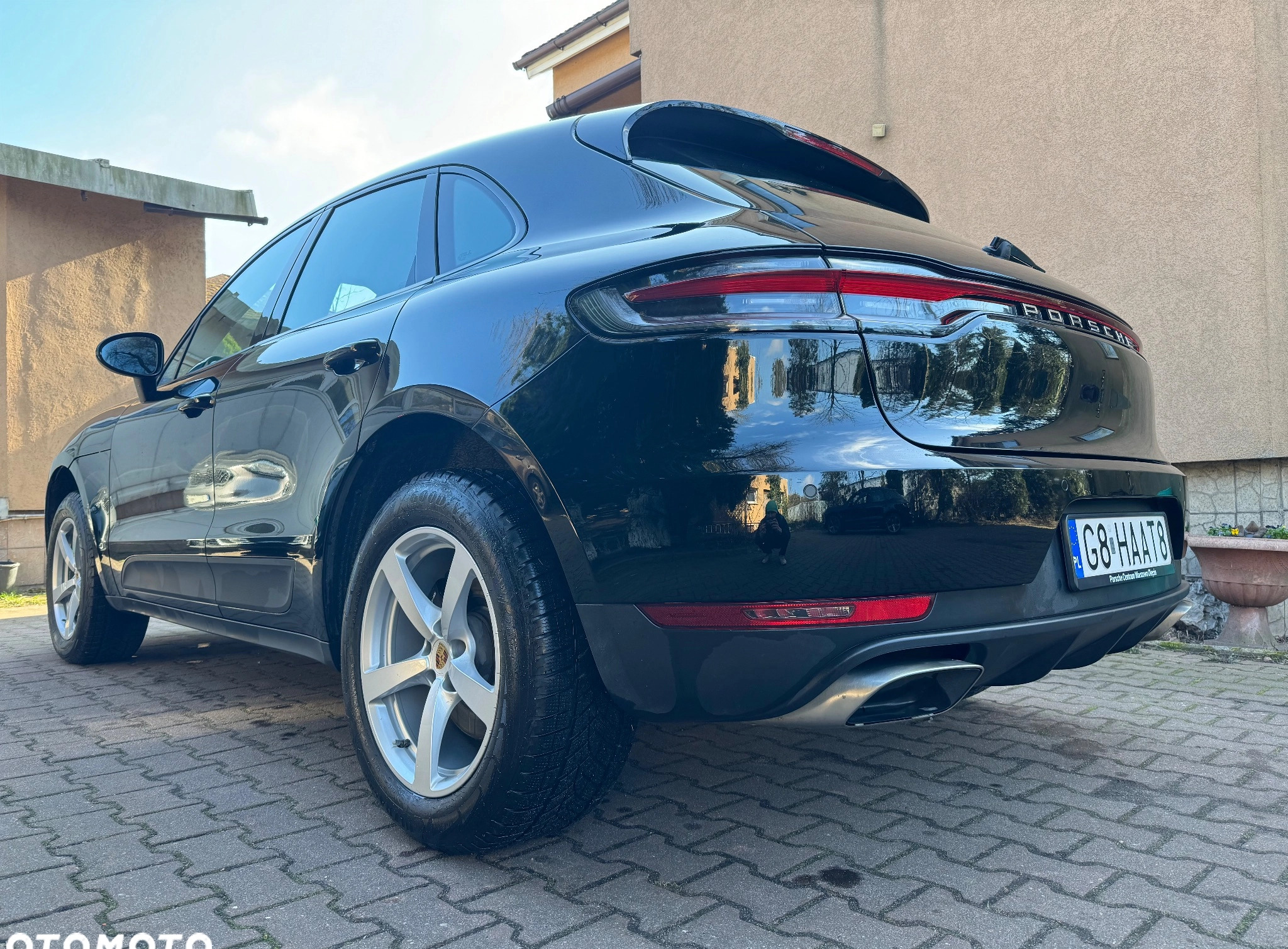 Porsche Macan cena 225000 przebieg: 60400, rok produkcji 2019 z Reda małe 191